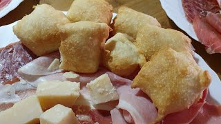 GNOCCO ARIA FRITTO O CRESCENTINE IN FRIGGITRICE AD ARIA MOULINEX COMPANION [upl. by Ikaz]