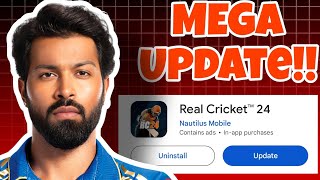 Finally Real Cricket 24 Mega Update Coming 🔥 RC24 Update Roll out New IPL Teams amp 250 Real Faces‼️ [upl. by Wang]