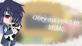 \\ Obey Me react to MMc as Aether  Replaced Mc 1 [upl. by Weinert]