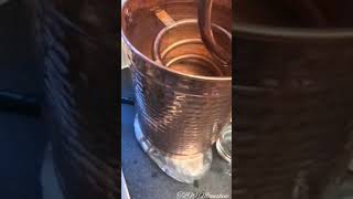 Making Gin Moonshine Alembic Copper Still [upl. by Gregor]