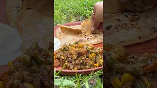 Mix Vegetable Sabzi  shorts The Earthen Cooking [upl. by Raybourne]