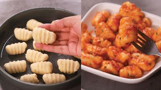 Potato Gnocchi Pasta Recipe  IndianStyle Potato Pasta Recipe  Potato Gnocchi Pasta [upl. by Sandberg]