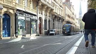 TRAM B  DIRECTION PLACE DES QUINCONCES [upl. by Nosnej827]