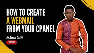 how to create a webmail [upl. by Zabrine]