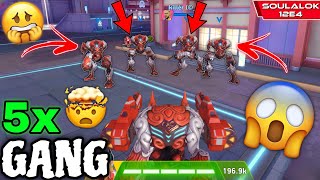 Mech Arena TENGU Gang 😱  5x Tengu Challenge Mech Arena Gameplay [upl. by Imuya]