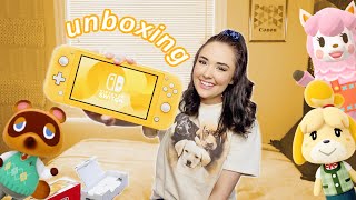 Nintendo Switch Lite UNBOXING [upl. by Gibrian]