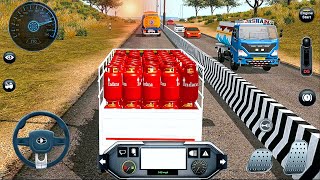 Indian Pickup truck cargo Transport Driving 3D  Water Tank Truck Simulation  Android Gameplay [upl. by Dwaine897]