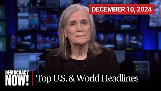 Top US amp World Headlines — December 10 2024 [upl. by Tnayrb]