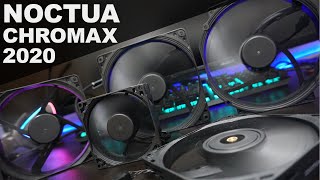 Новые ТОП вентиляторы NOCTUA CHROMAX [upl. by Kumar]