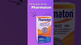 Pharmaton para que sirve 💊  ForoTube [upl. by Nabala]