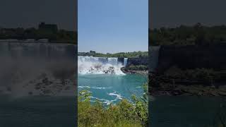 View of Niagara falls Ontario Canada [upl. by Vachel132]