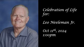 Leo Neeleman Memorial October 11 2024 Northminster Presbyterian Church [upl. by Ydniw]