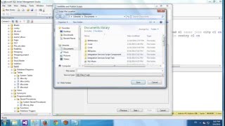 Creating amp restoring database backup script in sql server 2008 r2 [upl. by Anailli]