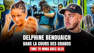 DELPHINE BENOUAICH  PREMIER COMBAT CHEZ LES PROS EN MMA [upl. by Nnomae]