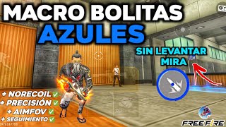 COMO ACTIVAR MACRO DE BOLITAS AZULES EN TELEFONO •Asistive touch Android 📱💻 FREE FIRE 2024 [upl. by Ayama]