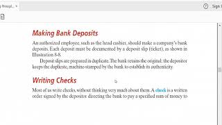 Casharka 11aad  Bank Account  Chapter 8  Financial Acc1 [upl. by Hewe]