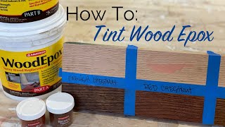 How To Tint Wood Epox  Window Wednesday Live [upl. by Publus535]