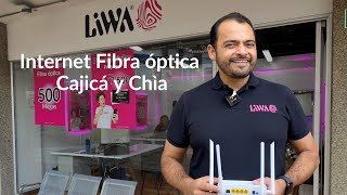 En Liwa te ofrecemos el mejor Internet fibra óptica de Chía y Cajicá [upl. by Aigil]