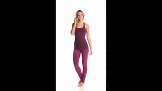 Beyond Yoga Essential Gathered Long Legging  SwimOutletcom [upl. by Chapell]