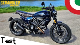 quotTestquot Une DUCATI BLEU 😍 quotScrambler 800 NIGHTSHIFT de 2024quot [upl. by Ruosnam]