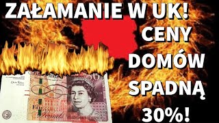 ZAPAŚĆ EMERYTUR W ANGLI Sprzedają domy w UK Ceny Nieruchomości w Wielkiej Brytanii spadły 50 [upl. by Eniak960]