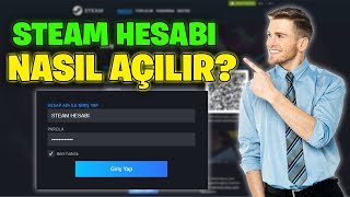 Steam Hesabı Nasıl Açılır amp Oluşturulur  Steam Hesap Açma [upl. by Abisha]