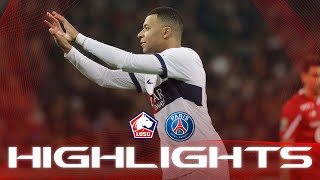 HIGHLIGHTS  Lille 11 PSG  ⚽️ Mbappé [upl. by Oicirtap]