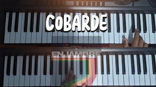 Cobarde  Enjambre  Teclado Cover [upl. by Ilyse661]