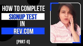 How to register in revcom❓How to complete signup test in revcom 😱 [upl. by Novah]