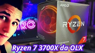 Comprei um Ryzen 7 3700X na OLX Unboxing e testes [upl. by Sherris]