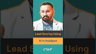 Lead Scoring Using AI in HubSpot shorts ytshorts cta9 [upl. by Onaled]