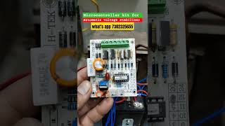 ShortAutomatic stabilizer Best PcbboardMicrocontroller kit 05 steps [upl. by Toney975]