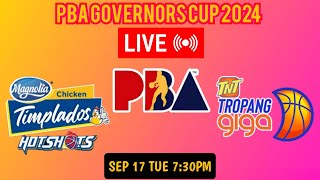 MAGNOLIA HOTSHOTS vs TNT TROPANG GIGA  2024 PBA GOVERNORS CUP LIVE Scoreboard [upl. by Winograd]