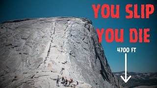 The fatal dangers of climbing Half Dome [upl. by Acnaib849]