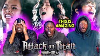 RAP FANS REACTS TO ATTACK ON TITAN Suite  Hiroyuki Sawano Project emU [upl. by Dupre]