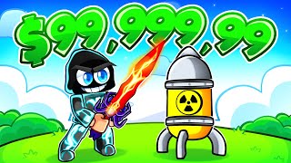 Spending Robux To Be The BEST PLAYER in Bomb Simulator [upl. by Nibot]