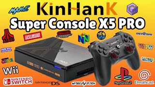 KINHANK Super Console X5 PRO Is LOADED w Over 16000 Plug amp Play Games [upl. by Eessej369]