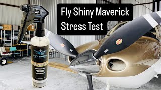 Stress Testing Fly Shiny Maverick Sprayable Metal Polish with RampA Detailings Roberto [upl. by Lopes]