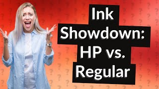 Whats the difference between HP Instant Ink and regular ink [upl. by Ainoet]