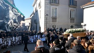 Lacrime cori e striscioni in migliaia per Angelo [upl. by Vescuso]