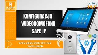 Konfiguracja wideodomofonu Safe SI56A PoE [upl. by Eliseo674]