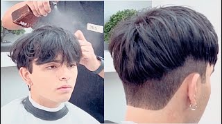 Aprende hacer corte de pelo coreano hairstyle tutorial barber cortedepelo kpop coreano [upl. by Toile]