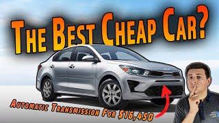 The Least Expensive Car In America With An Automatic Transmission Is The 2023 Kia Rio  Review [upl. by Llebiram567]