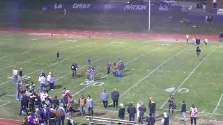 Keokuk Chiefs vs Mount Pleasant High School Mens Varsity Football [upl. by Nitsa]