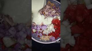 Salade 🥗 اكسبلور cooking طبخ food recipe فطور foodie cake وصفات تيكتوك [upl. by Atsirc]