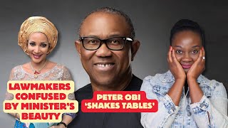 Peter Obi Shakes Tables Lawmakers Confused By Ministers Beauty [upl. by Merriam]