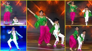 Super Dancer 4Sanchit and Vartika ka Anazing Folk Fusion dance performance [upl. by Teak]