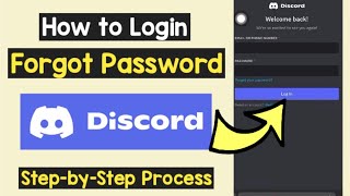 Forgot Discord Password How to Login Again  Reset Discord Password  Forgotten Discord Password [upl. by Phip]