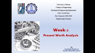 Present worth analysis [upl. by Ieppet]