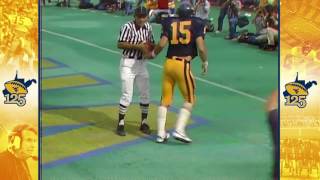 WVU125 Jeff Hostetler Touchdown Run vs Pitt  1983 [upl. by Arbmik976]